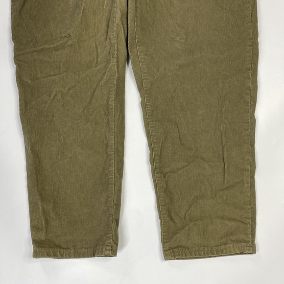 Lands' End Comfort Waist 5 Pocket Corduroy Pant Tan Beige 501619 Size 40x28 - Picture 3 of 13